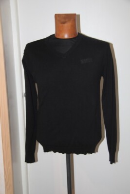 ORIGINAL  pull homme  ML BIAGGIO Arkanus Inter  noir coton  Taille S neuf