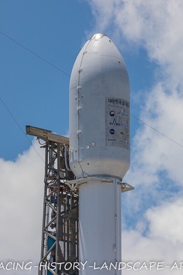 2022 AUG 4 8x10 PHOTO SPACE X KPLO KOREA LUNAR ORBITER FALCON 9 CAPE KENNEDY 