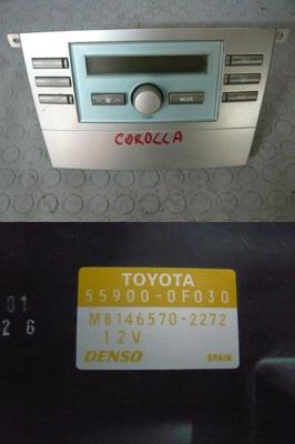 Centralina comando clima automatica TOYOTA COROLLA 559000F030 (2004-2009)