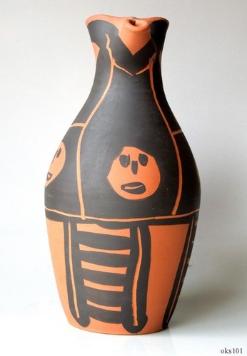 PABLO PICASSO Authentic Madoura Ceramic Yan Petites bêtes PITCHER 1963 Ramié 515