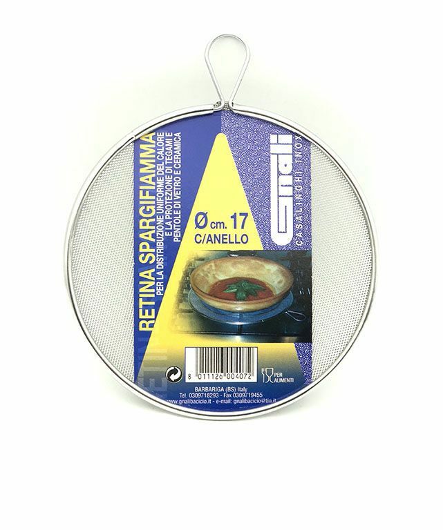 Retina Spargifiamma Diffusore Universale Radiante 17cm Con Anello hmj