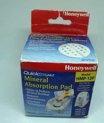 Honeywell HMP12P QuickSteam Mineral Absorption Pad 12 Pack 