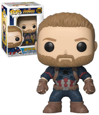 Funko POP! Marvel Avengers Infinity War #288 Captain America