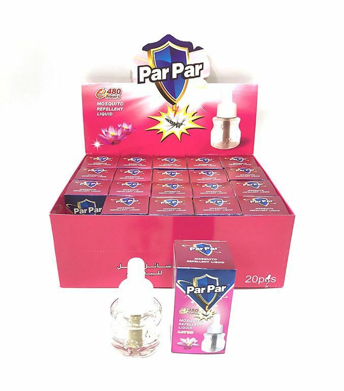 Set 20 pz Ricarica Vaporizzatore Elettrico 50ml Liquido Anti Zanzare Loto hmj