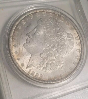1889 Morgan Silver Dollar 90% Silver Content U.S. Coin Circulated Liberty