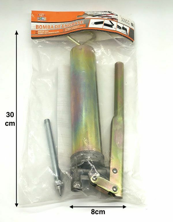 Ingrassatore Pistola Pompa Grasso Manuale A Leva 300ml 300cc hmj