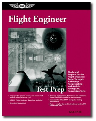 ASA 2024, Flight Engineer Test Prep, p/n TP-FE