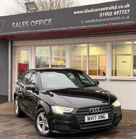 2017 Audi A3 1.0 TFSI SE Sportback 5dr Petrol Manual Euro 6 (s/s) (116 ps) Hatch