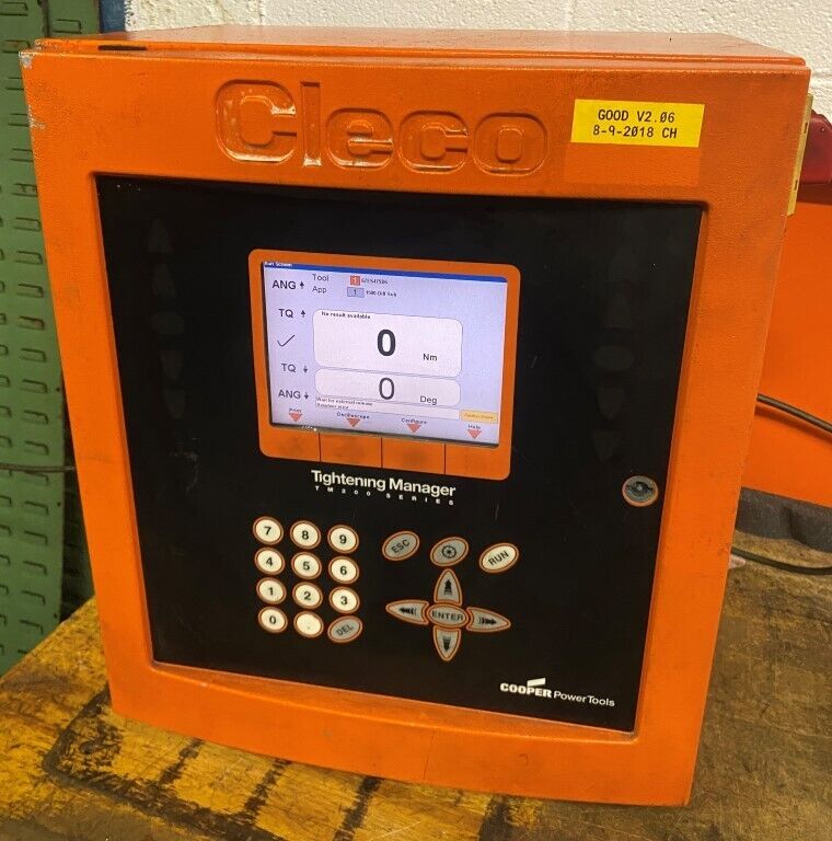 Cleco #tme-211-30-u Nutrunner Tightening Manager Controller 