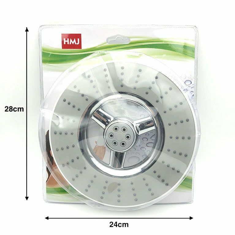 Soffione Doccia Multigetto Doccetta Diametro 20cm hmj