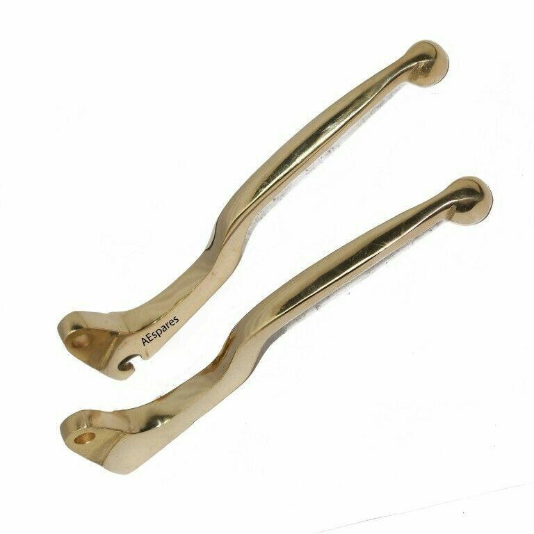 Fits Royal Enfield Early Model Vintage Brass Brake & Clutch Lever Set 