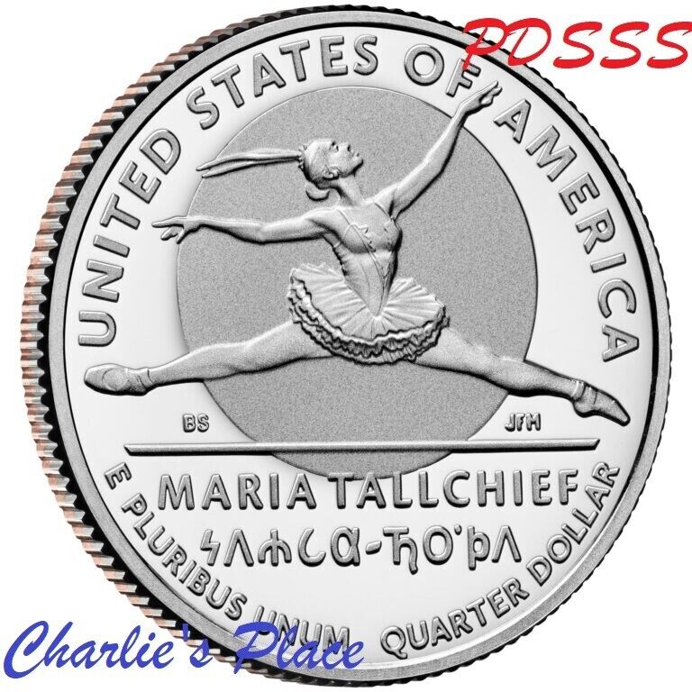 2023-pdsss American Women Quarter 5-coin Set- Maria Tallchief