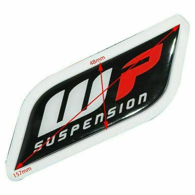 Front Fork WP Suspension Sticker Decal Set Black white Fits KTM Duke Motorcycle
