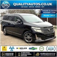 2012 Nissan Elgrand NISSAN ELGRAND HIGHWAY STAR 2.5 AUTO PETROL 12-12 ULEZ 7 SEA