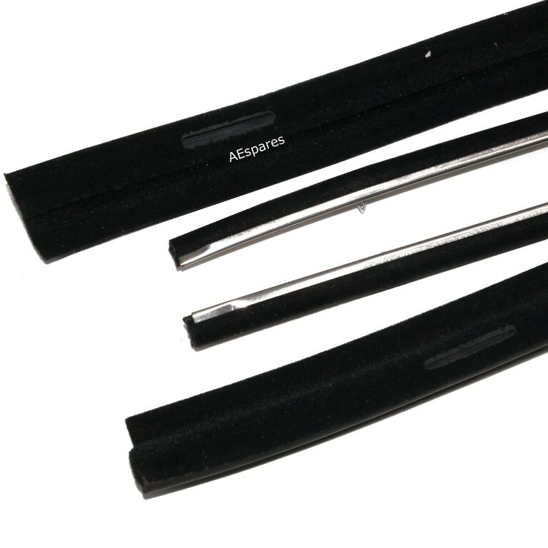 Mahindra Thar MM540 Door Garnish Inner &Outer Felt Weather Strip Whisker Set 