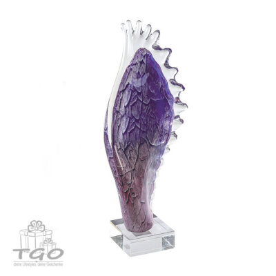 Gilde - Casablanca Skulptur Kunst ''Wing'' aus glas 37cm-27229