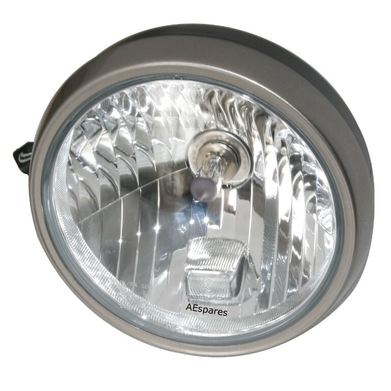 Head Lamp Headlight Assembly 7" W/ Bulb For Royal Enfield Himalayan 411cc 587358/C