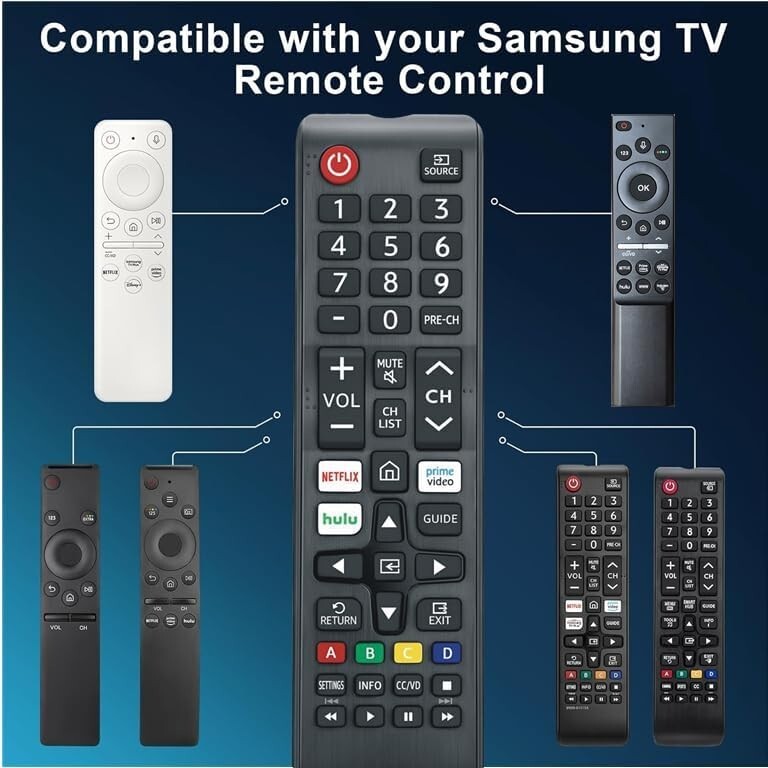 New Universal Remote Control For All Samsung Smart TV 4K LED HDTV BN59-01315A