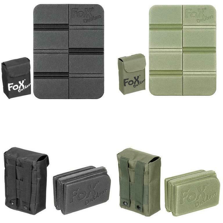 Sitzkissen Stuhlkissen Sitzpolster  Thermositzkissen, faltbar, mit Molle-Tasche
