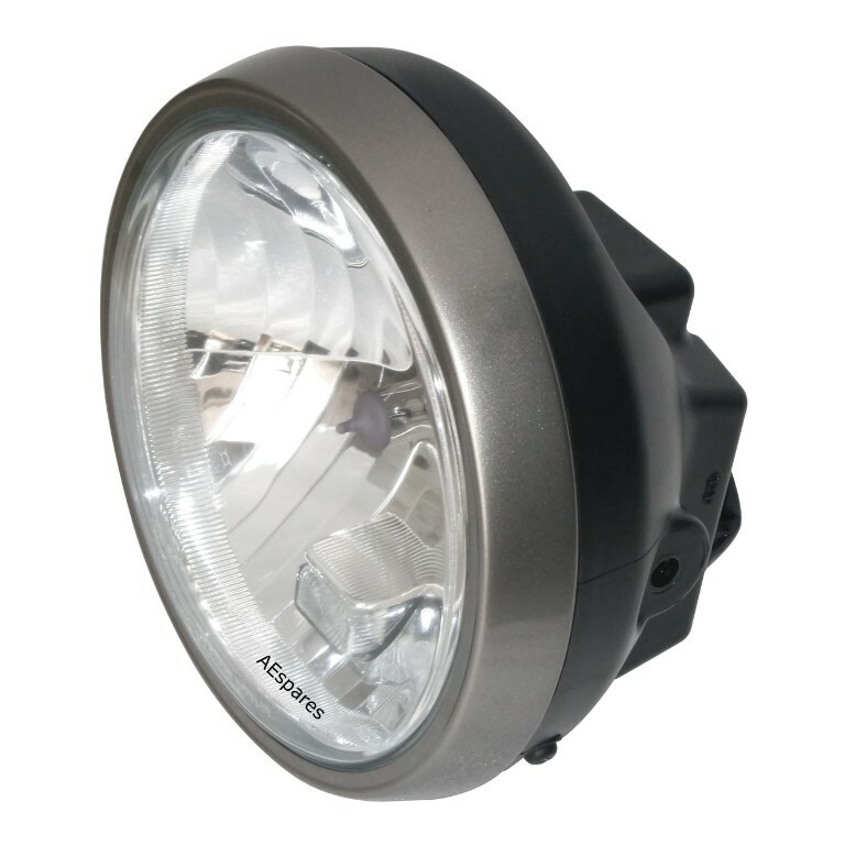 Head Lamp Headlight Assembly 7" W/ Bulb For Royal Enfield Himalayan 411cc 587358/C