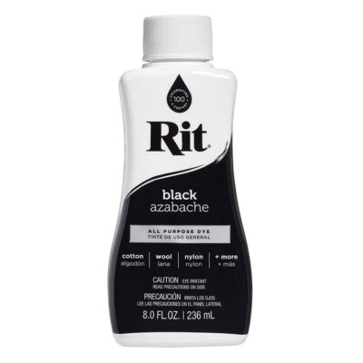 Rit All Purpose Liquid Dye 8 fl oz, Black