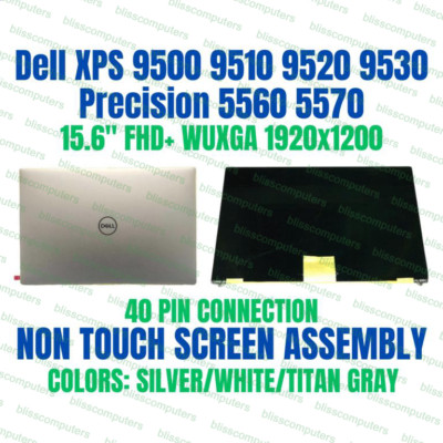 Dell Precision 15 5570 Fhd+ 1920x1200 Complete Screen 2vymf Dw7xn