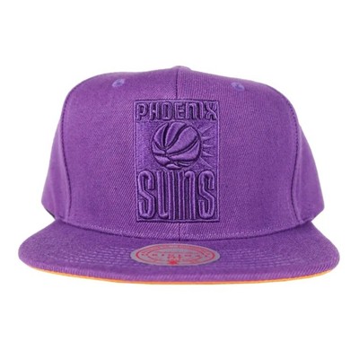 Кепка Mitchell & Ness NBA Purple Phoenix Suns в тон Eclipse HWC Snapback - OSFA