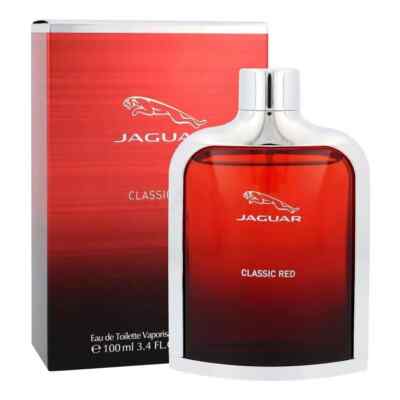 Jaguar Classic Red by Jaguar for Men Eau de Toilette Spray 3.4 oz