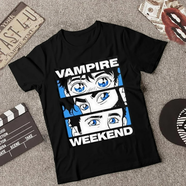 vampire weekend Tシャツ XL tee NWOT VAMPIRE WEEKEND 2024 BRIAN LEE O'MALLEY ANIME EYES BAND