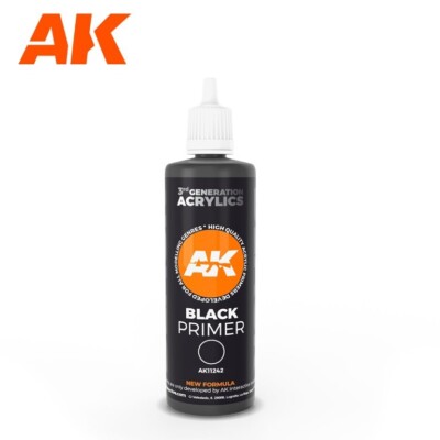AK Interactive: 3GEN - PRIMER Series - 100ml - Acrylic Model Paint - Full Range
