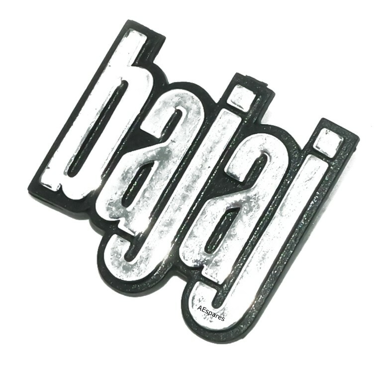 Bajaj Monogram Badge Emblem Logo For Vespa Bajaj Chetak Scooter 