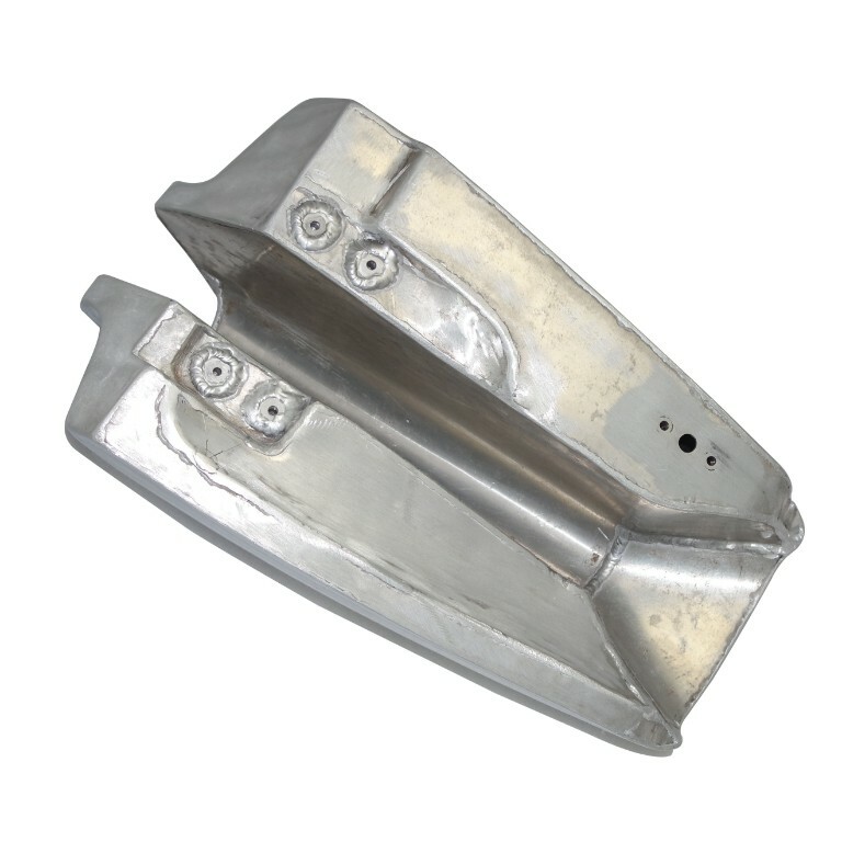 For Suzuki PE175,250,400 Dirt Bike Aluminium Petrol Gas fuel tank 1978-1984 