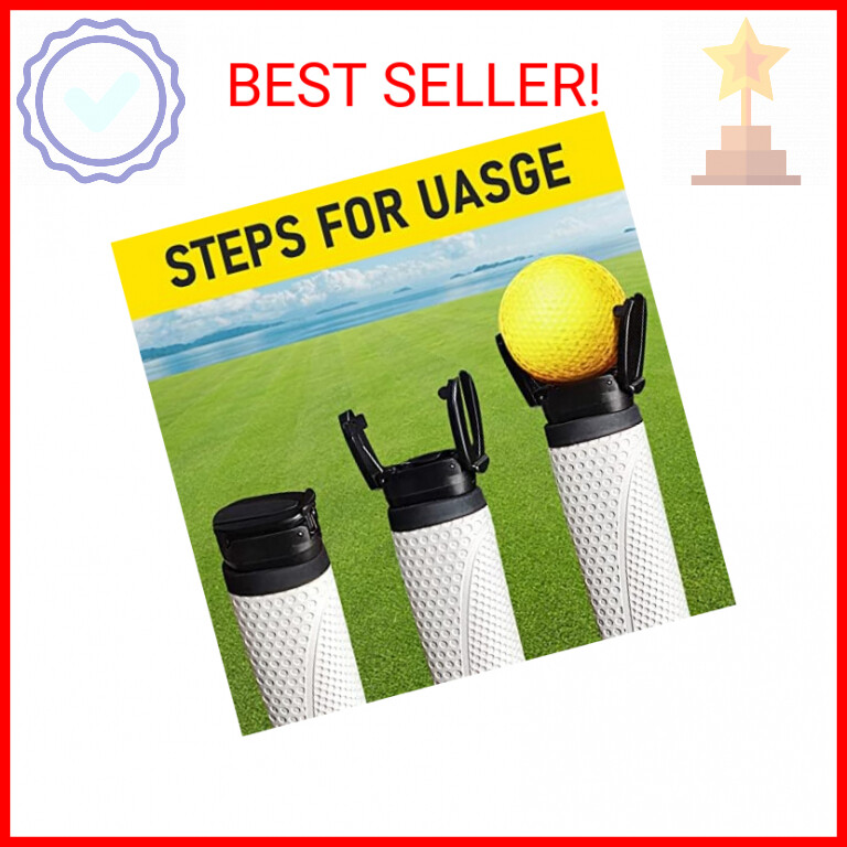 6 Pcs Golf Ball Retriever Golf Ball Picker Upper for Putter Golf Ball Retriever