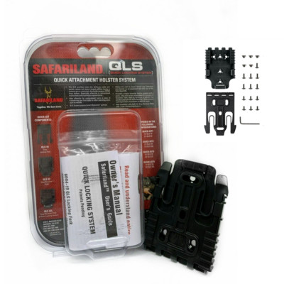 Safariland QUICK-KIT1-2 Locking System Kit with QLS 19 and QLS 22 Polymer