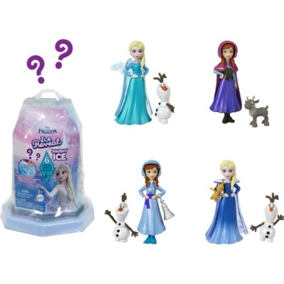 Mattel - Disney Frozen Ice Reveal with Squishy Ice & Surprise Small Doll (Dolls)