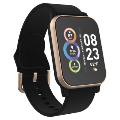 iTech Fusion Smart Watch - Rose Gold Face, Android