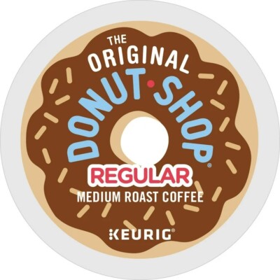 96/pack Donut Shop Regular Medium roast K cups Bulk Pack