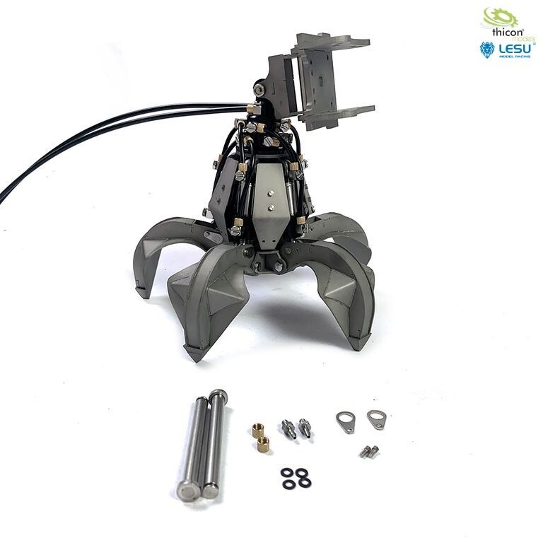 Schrottgreifer Grau Ral7015 Hydraulisch FÃ¼R 36t-/945-/Mobil Lesu / Thicon-Model