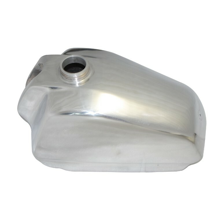 For Suzuki PE175,250,400 Dirt Bike Aluminium Petrol Gas fuel tank 1978-1984 