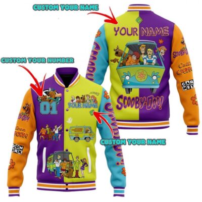 Personalized Scooby Doo Mystery Machine Where Are You Scooby Doo Jacket