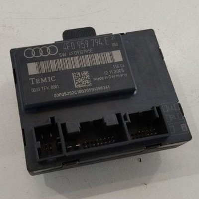 Audi A6 S6 C6 4F 2006 Hinten rechts Türsteuergerät 0033TFK0001 DTE5636