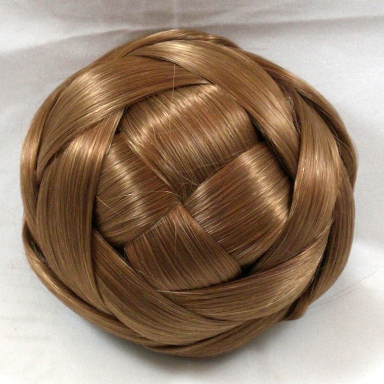 Soft Dome Based Bun Updo Wiglet Chignon Hair Piece Military Bun