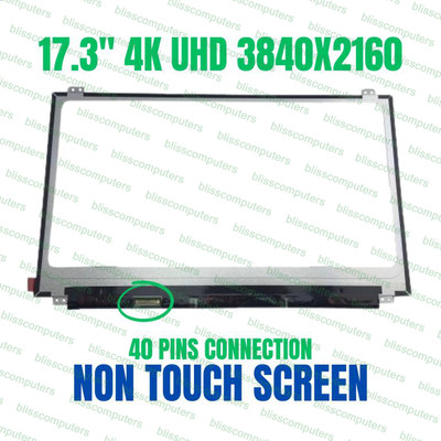 HP Omen 17-AN Laptop 17.3'' 4K LCD Matte Screen Panel B173ZAN01.1 1MA