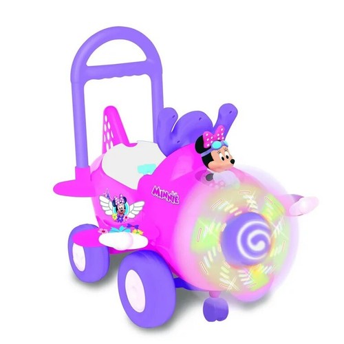 Minnie Airplane ミニエアプレーン Disney Deluxe Minnie Mouse Plane Activity Ride-On with