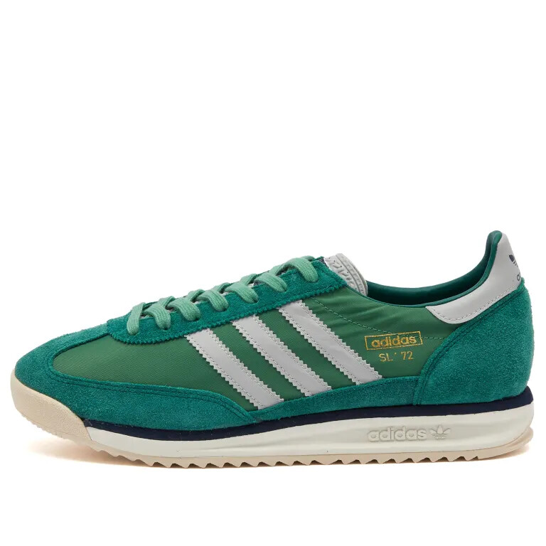 Mens adidas SL 72 RS IH8016 SHOES Preloved Green / Grey Two