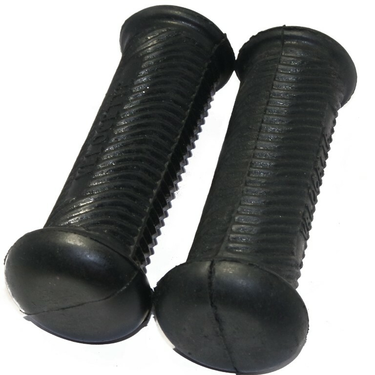 Velocette Logo Embossed Footrest Peg Rubber Set For Velocette Bike  