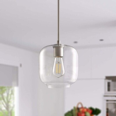 Linea Lighting Kitchen Pendant Light Polished Chrome LL-P622-1