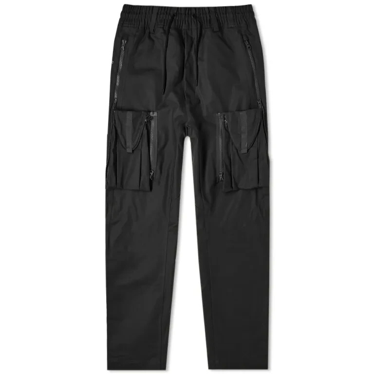 Pre-owned Nike Lab Nrg Acg Cargo Pants Loose Fit Black (aq3524-010) Men's Sz Large