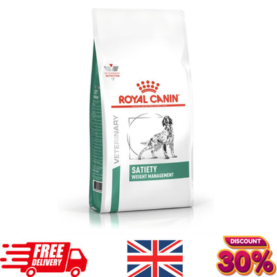 ROYAL CANIN Veterinary Diet Dog Food Satiety Support 12kg, Fast & Free Shipping