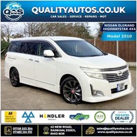 2010 Nissan Elgrand NISSAN ELGRAND HIGHWAYSTAR 4X4 AUTO 3.5, ULEZ, 10-60, 7 SEAT